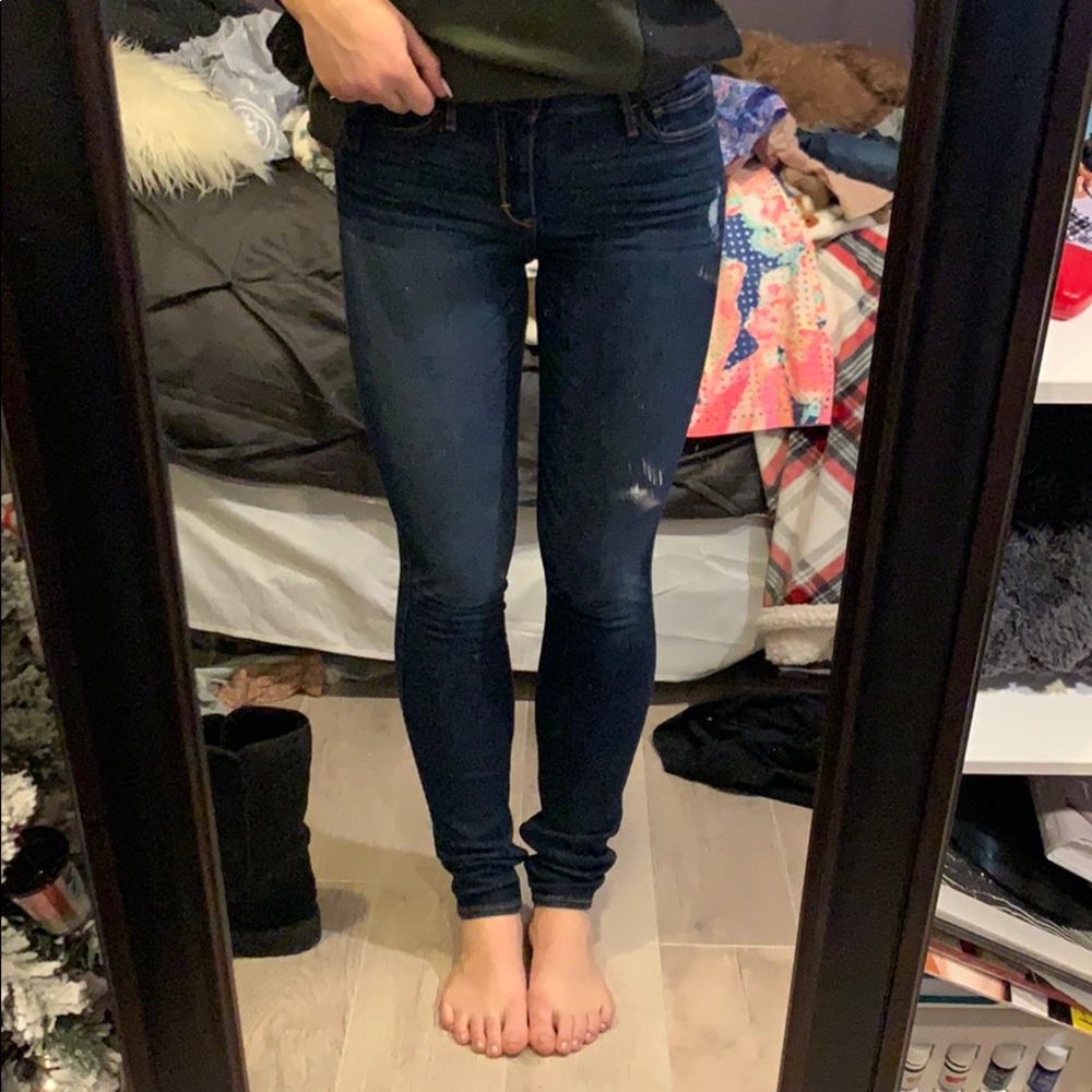 Abercrombie High waisted skinny jeans